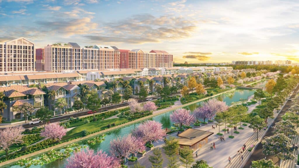 Điểm nhấn quy hoạch, tiện ích tại Sun Urban City