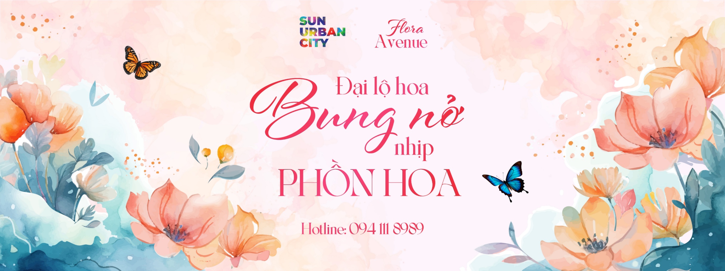 Sun Urban City | Flora Avenue - Đại lộ hoa, bung nở nhịp phồn hoa | 09.2025
